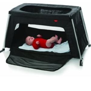 phil&teds® Traveller™ Portable Crib in Black